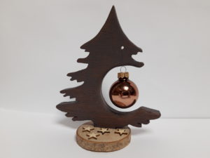 Sapin et boule Noël