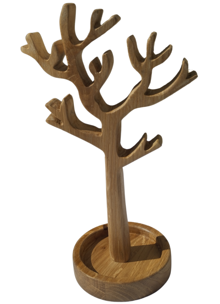 Arbre à bijoux bois