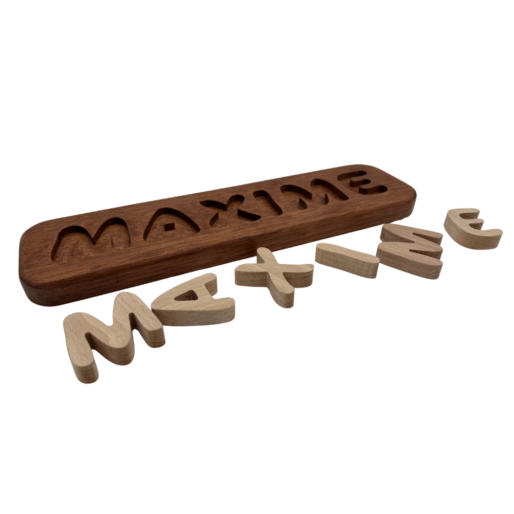 Puzzle prénom bois