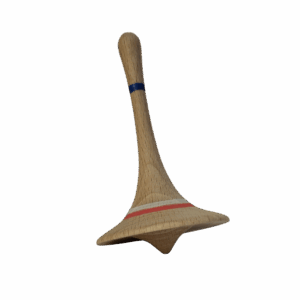 Toupie liseré tricolore