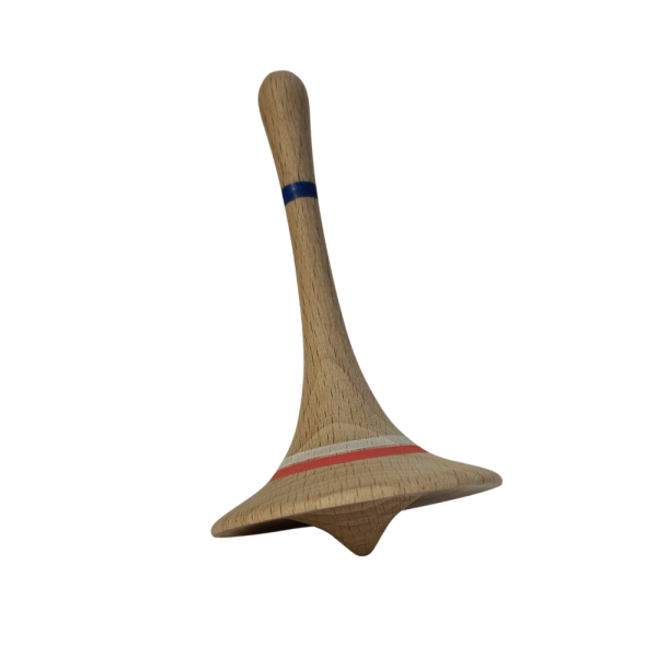 Toupie liseré tricolore